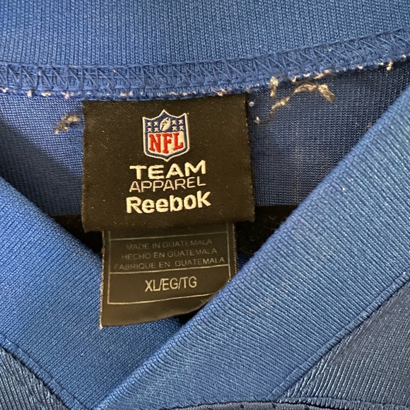 Reebok NFL Manning Jersey Distressed Sz.XL - Picture 4 of 7